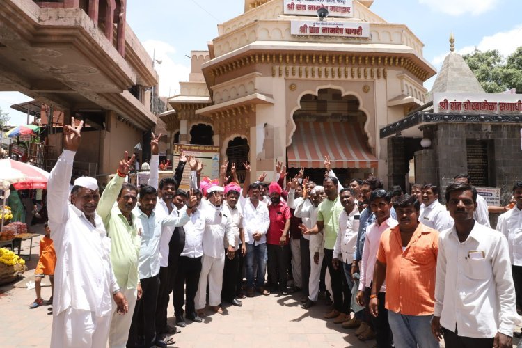 *अभिजीत पाटलांची उमेदवारी कायम सभासद शेतकऱ्यांच्या प्रार्थनेला आले यश